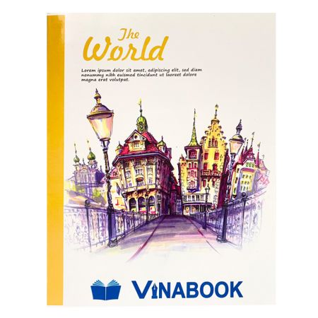 Vở Vinabook phong cảnh thế giới 200 trang