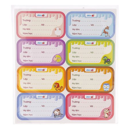 Nhãn tên Thiên Long 01