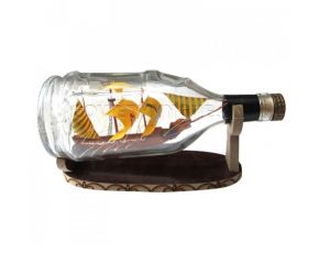 Mô hình thuyền trong chai thủy tinh